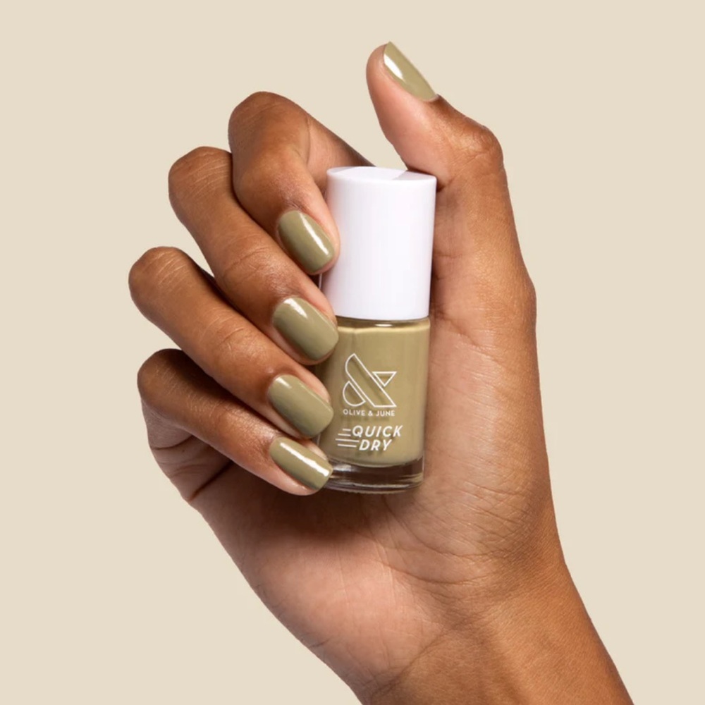 Olive & June Quick Dry Nail Polish - Sagey, NEW